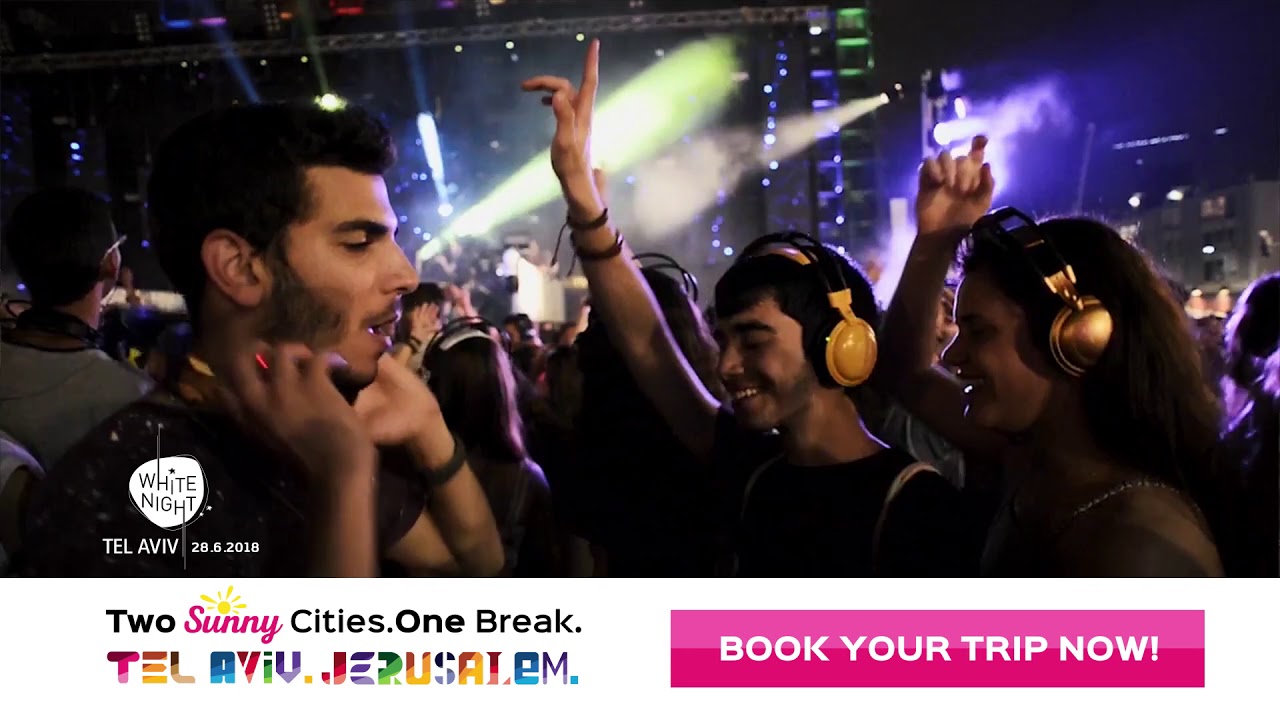 white night Tel Aviv — Book your trip now!